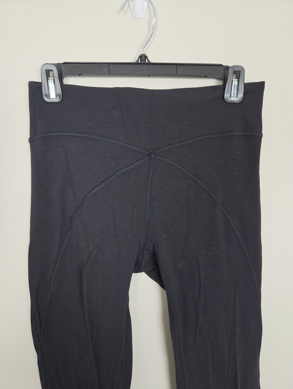 Lululemon Get Centred High Rise Crop 21" Womens 8 Black Leggings Athletic - Picture 3 of 9